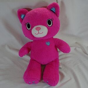 Build A Bear Workshop Pink Cat Plush Doll